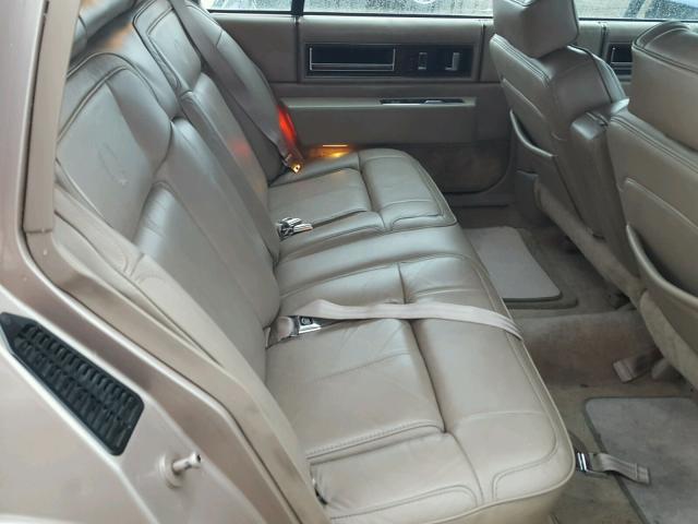 1G6CD5337L4358653 - 1990 CADILLAC DEVILLE GOLD photo 6