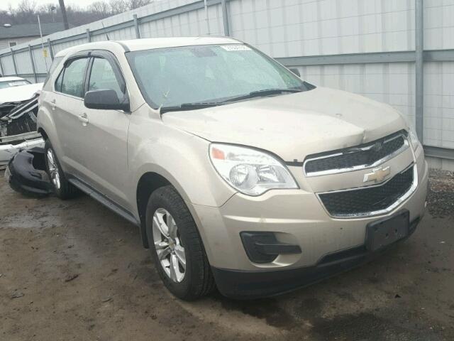 2GNFLCEK9C6199081 - 2012 CHEVROLET EQUINOX LS BEIGE photo 1