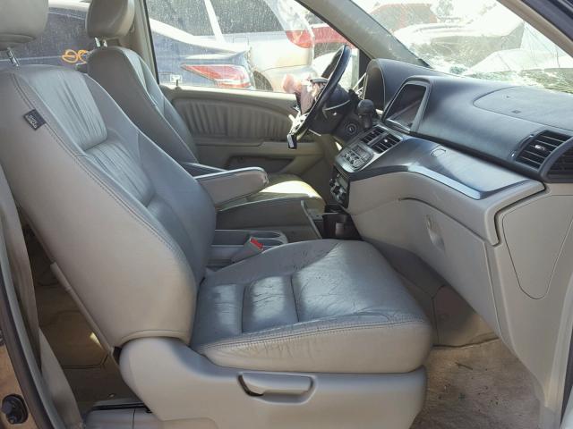 5FNRL38786B035140 - 2006 HONDA ODYSSEY EX GRAY photo 5