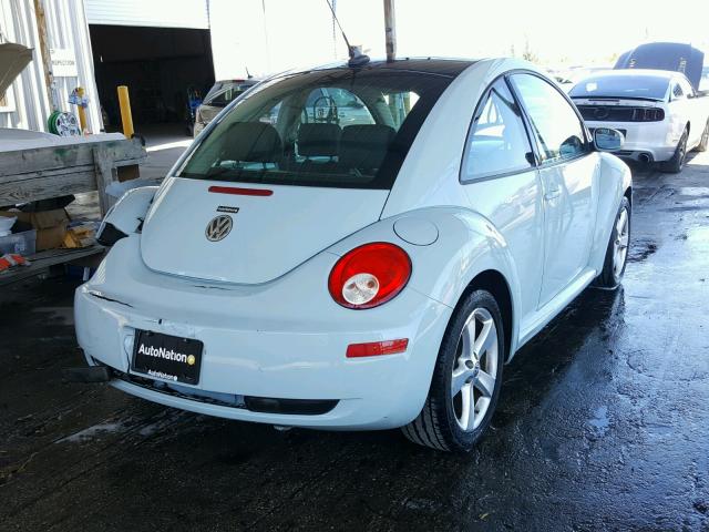 3VWRW3AG4AM032710 - 2010 VOLKSWAGEN NEW BEETLE 蓝色 照片 4