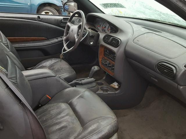 3C3EL55H0XT595121 - 1999 CHRYSLER SEBRING JX GRAY photo 5