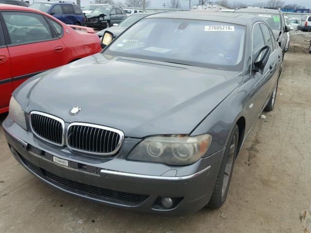 WBAHL83536DT03126 - 2006 BMW 750 I GRAY photo 2