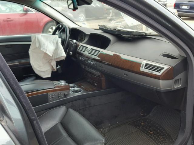 WBAHL83536DT03126 - 2006 BMW 750 I GRAY photo 5