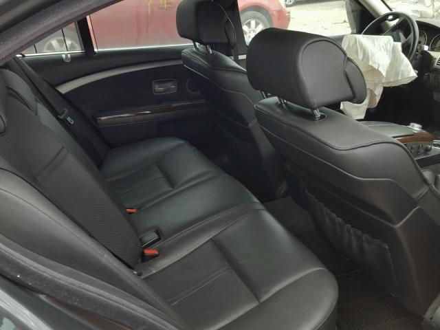 WBAHL83536DT03126 - 2006 BMW 750 I GRAY photo 6