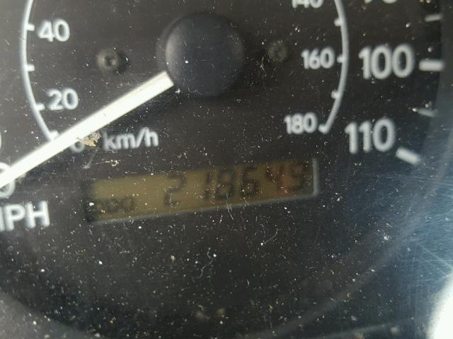 1Y1SK5281WZ420045 - 1998 CHEVROLET GEO PRIZM 绿色 照片 8