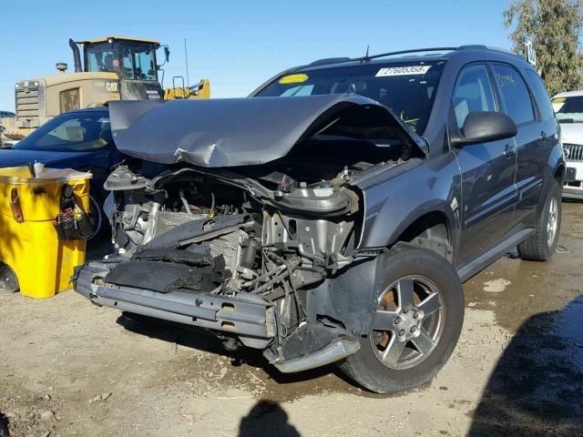 2CNDL63F366043383 - 2006 CHEVROLET EQUINOX LT GRAY photo 2