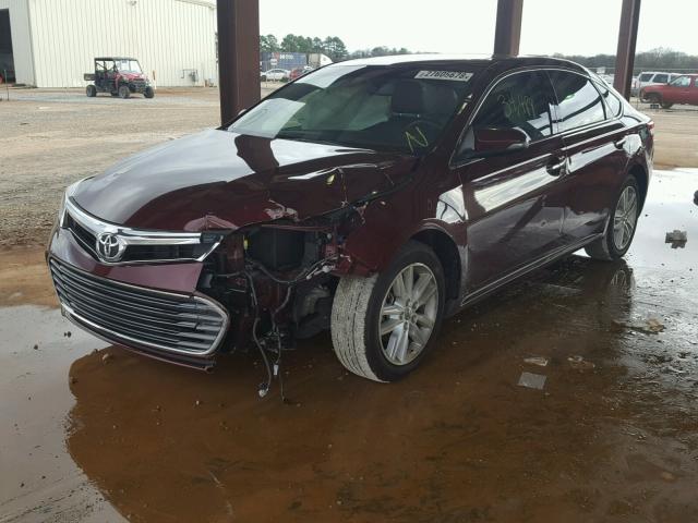 4T1BK1EB7DU074335 - 2013 TOYOTA AVALON BAS 栗色 照片 2