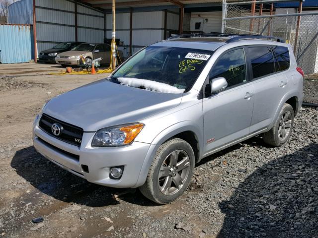 JTMRK4DV6C5106393 - 2012 TOYOTA RAV4 SPORT SILVER photo 2