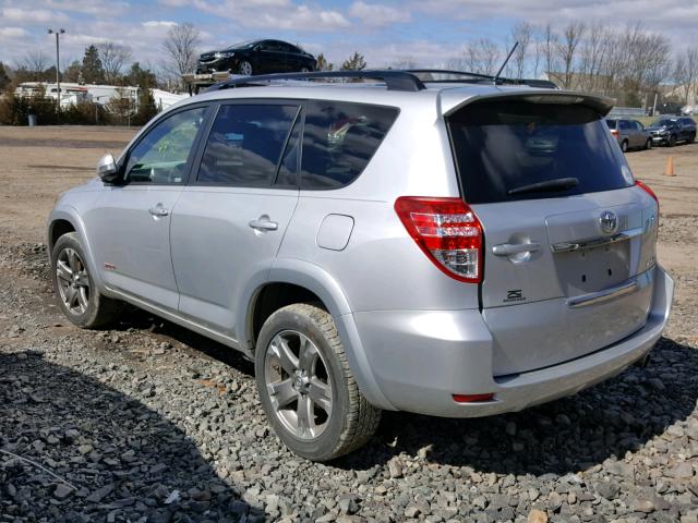 JTMRK4DV6C5106393 - 2012 TOYOTA RAV4 SPORT SILVER photo 3