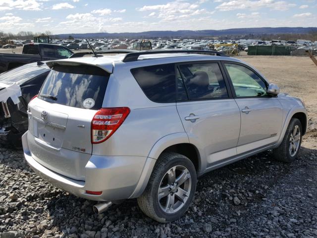 JTMRK4DV6C5106393 - 2012 TOYOTA RAV4 SPORT SILVER photo 4