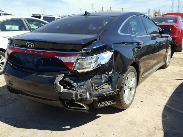 KMHFG4JG1CA149777 - 2012 HYUNDAI AZERA BLUE photo 4