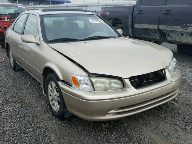 4T1BF22K61U963671 - 2001 TOYOTA CAMRY LE BEIGE photo 1