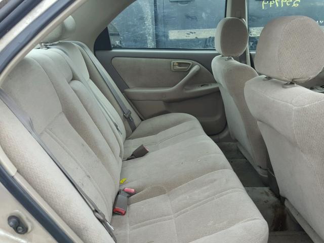 4T1BF22K61U963671 - 2001 TOYOTA CAMRY LE BEIGE photo 6