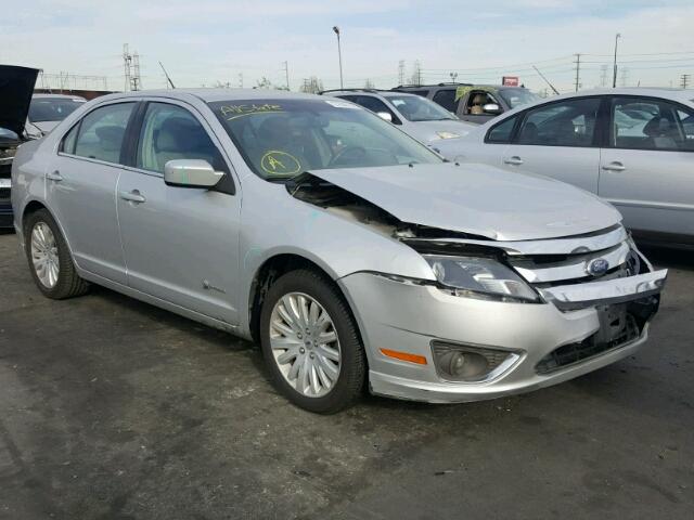 3FADP0L32AR418778 - 2010 FORD FUSION HYB SILVER photo 1