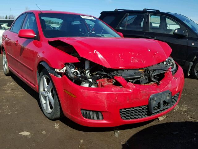 1YVHP80C685M24055 - 2008 MAZDA 6 I RED photo 9