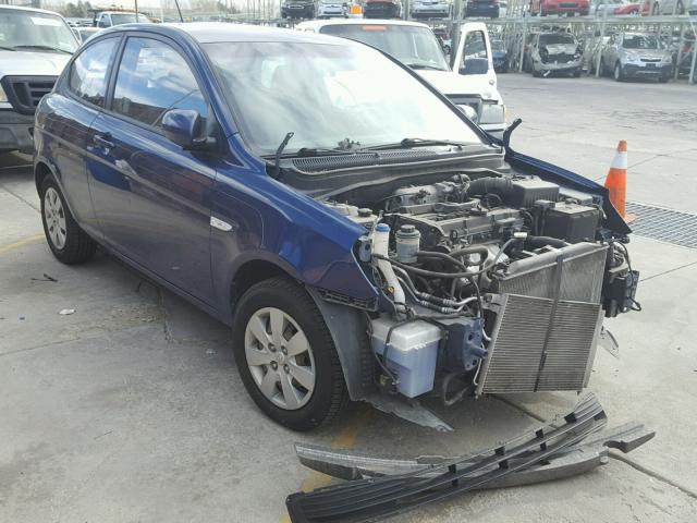 KMHCM3ACXAU176734 - 2010 HYUNDAI ACCENT BLU BLUE photo 1