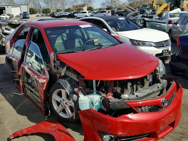 4T1BF1FK1CU508444 - 2012 TOYOTA CAMRY BASE RED photo 1