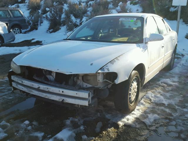 2G4WB52K2V1445945 - 1997 BUICK REGAL LS WHITE photo 2