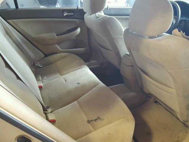 1HGCM56155A113816 - 2005 HONDA ACCORD DX GOLD photo 6