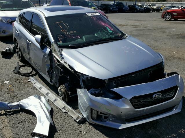 4S3GTAM62H3716306 - 2017 SUBARU IMPREZA SP SILVER photo 1