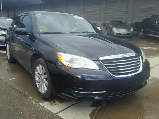 1C3CCBBG3DN678183 - 2013 CHRYSLER 200 TOURIN BLACK photo 1