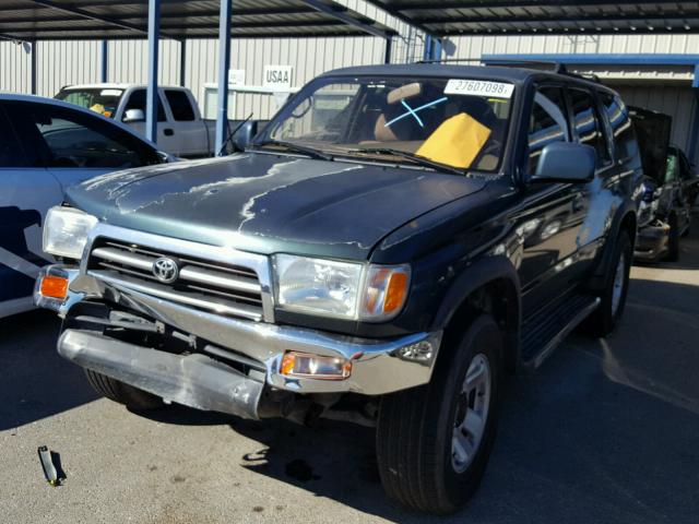 JT3HN86R2V0057076 - 1997 TOYOTA 4RUNNER SR GREEN photo 2