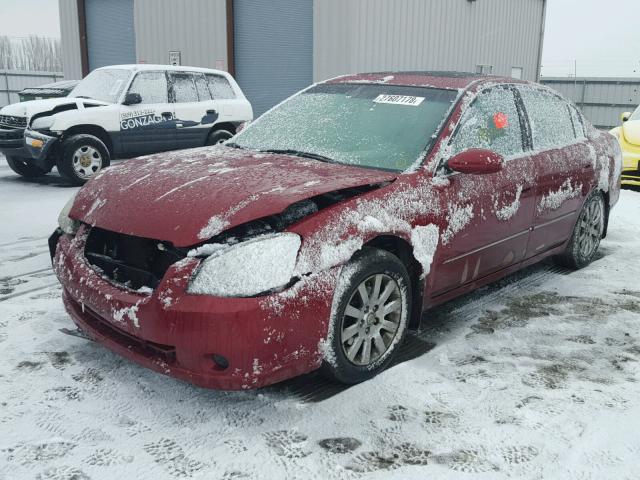 1N4AL11D35N436716 - 2005 NISSAN ALTIMA S RED photo 2