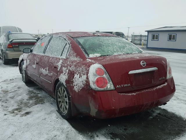 1N4AL11D35N436716 - 2005 NISSAN ALTIMA S RED photo 3