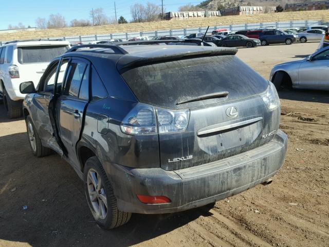 JTJHW31U360031706 - 2006 LEXUS RX 400 GRAY photo 3