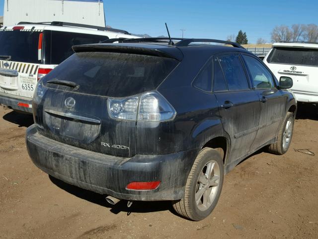 JTJHW31U360031706 - 2006 LEXUS RX 400 GRAY photo 4