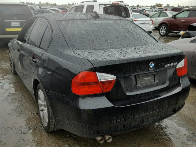 WBAVC93577K030682 - 2007 BMW 328 XI BLACK photo 3