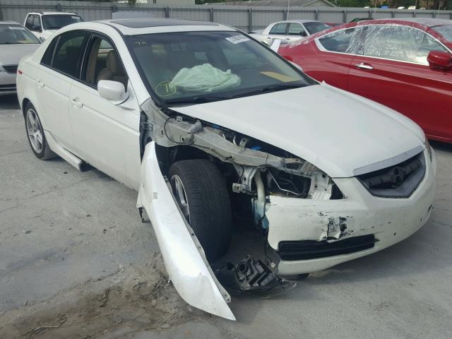 19UUA66265A020010 - 2005 ACURA TL WHITE photo 1