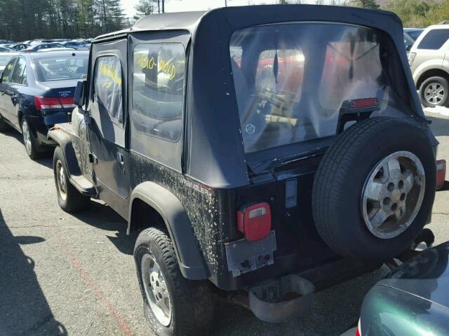 1J4FY19P3SP214297 - 1995 JEEP WRANGLER / BLACK photo 3