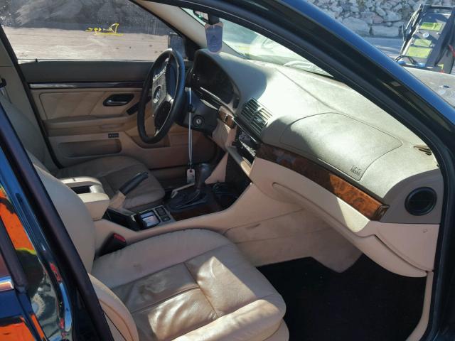 WBADE6324VBW51353 - 1997 BMW 540 I AUTO GREEN photo 5