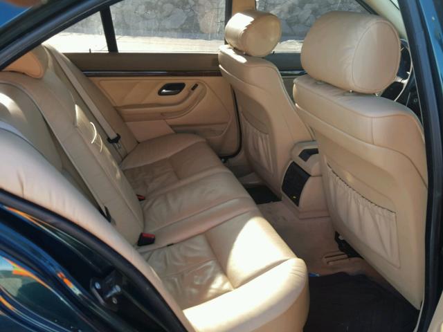 WBADE6324VBW51353 - 1997 BMW 540 I AUTO GREEN photo 6