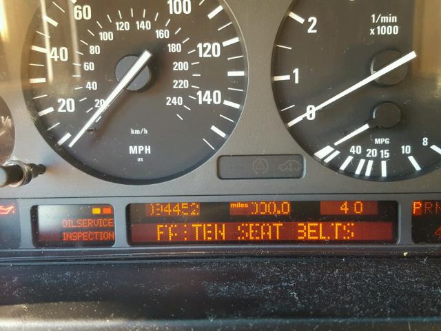 WBADE6324VBW51353 - 1997 BMW 540 I AUTO GREEN photo 8