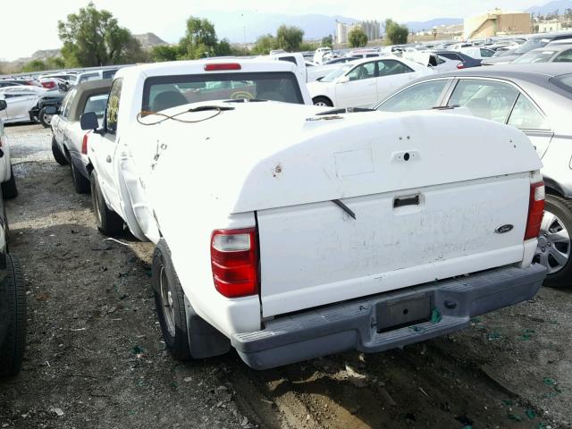 1FTYR10E73PB31416 - 2003 FORD RANGER WHITE photo 3