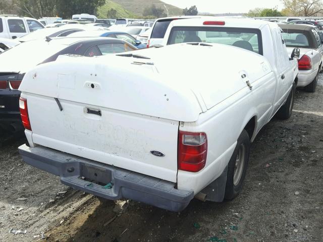 1FTYR10E73PB31416 - 2003 FORD RANGER WHITE photo 4