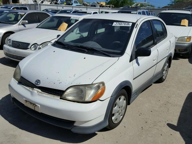 JTDBT123210145622 - 2001 TOYOTA ECHO WHITE photo 2