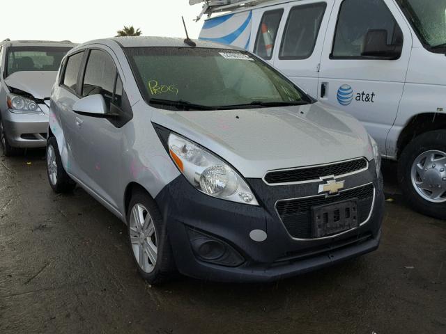 KL8CD6S97DC585298 - 2013 CHEVROLET SPARK 1LT Серебристый фото 1