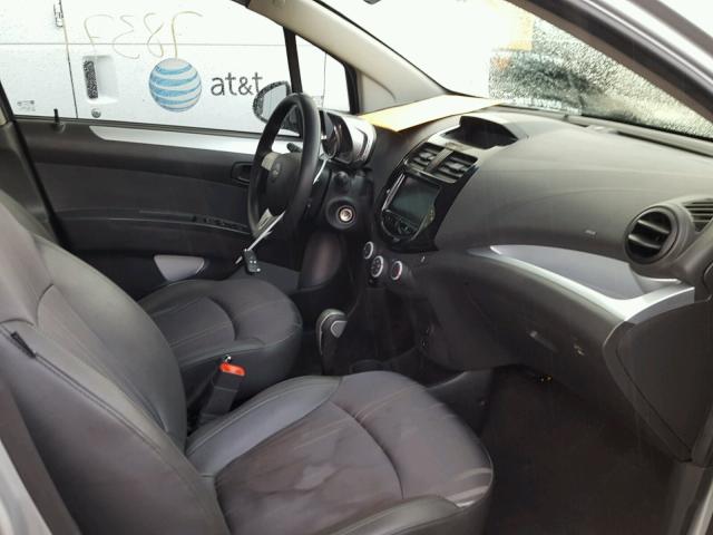 KL8CD6S97DC585298 - 2013 CHEVROLET SPARK 1LT Серебристый фото 5