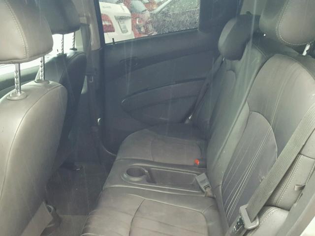 KL8CD6S97DC585298 - 2013 CHEVROLET SPARK 1LT Серебристый фото 6