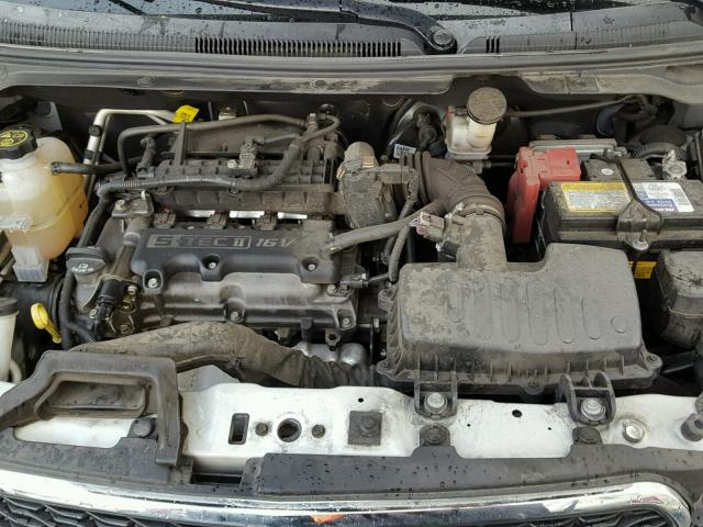 KL8CD6S97DC585298 - 2013 CHEVROLET SPARK 1LT Серебристый фото 7