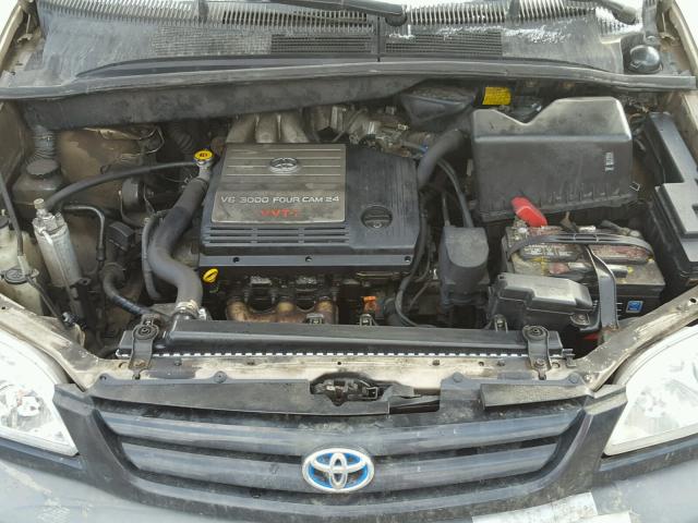 4T3ZF19C61U338203 - 2001 TOYOTA SIENNA CE TAN photo 7