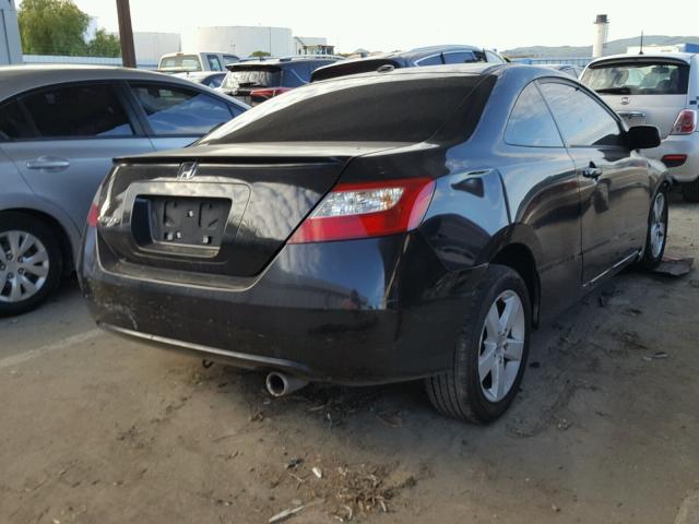 2HGFG12836H513120 - 2006 HONDA CIVIC EX შავი ფოტო 4