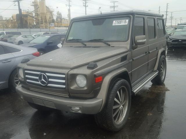 WDCYR49E56X166507 - 2006 MERCEDES-BENZ G 500 BROWN photo 2