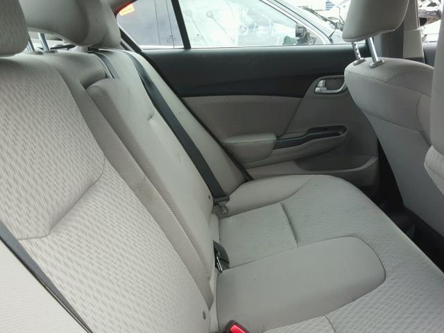 19XFB2F88EE269164 - 2014 HONDA CIVIC EX ლურჯი ფოტო 6