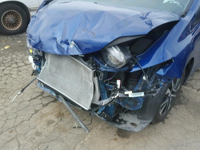 19XFB2F88EE269164 - 2014 HONDA CIVIC EX ლურჯი ფოტო 9