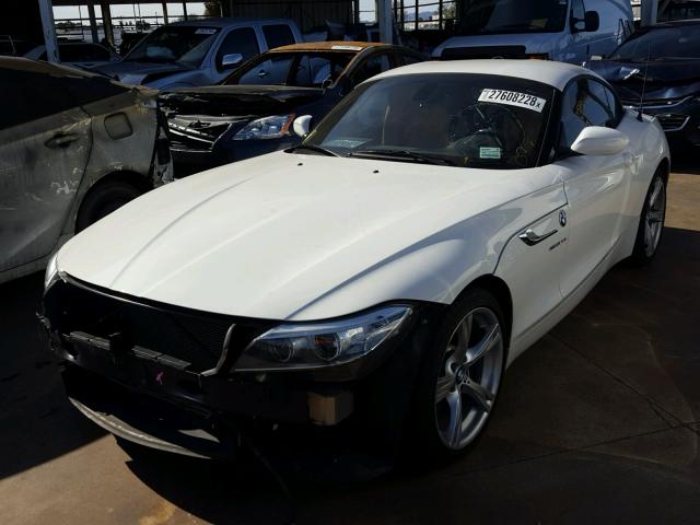 WBALL5C53GP557959 - 2016 BMW Z4 SDRIVE2 WHITE photo 2