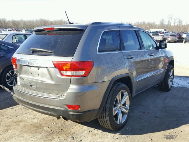 1J4RR4GG6BC679632 - 2011 JEEP GRAND CHER GRAY photo 4